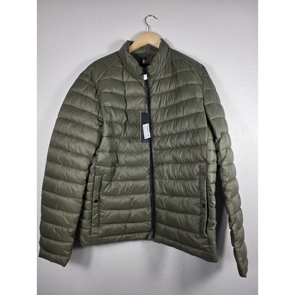 Hugo Boss Calanos Lightweight Puffer Jacket Open Green Men's Size 46R - NWT $298 - Picture 4 of 9